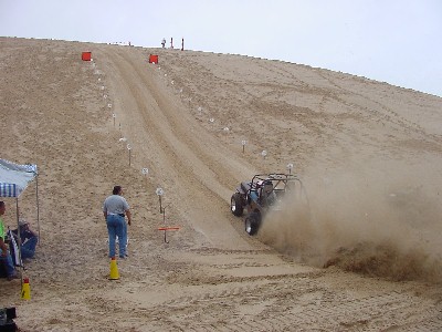 CJ2J On Mount Baldy Hill Climb, 9/01